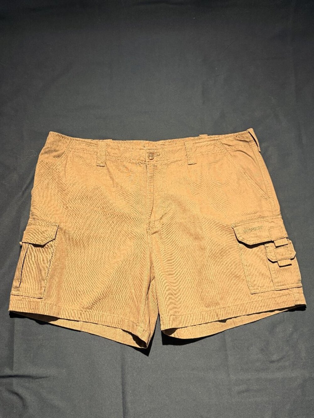 Guide Gear Mens Cargo Shorts 42 Tan 100% Cotton Hiking Outdoors